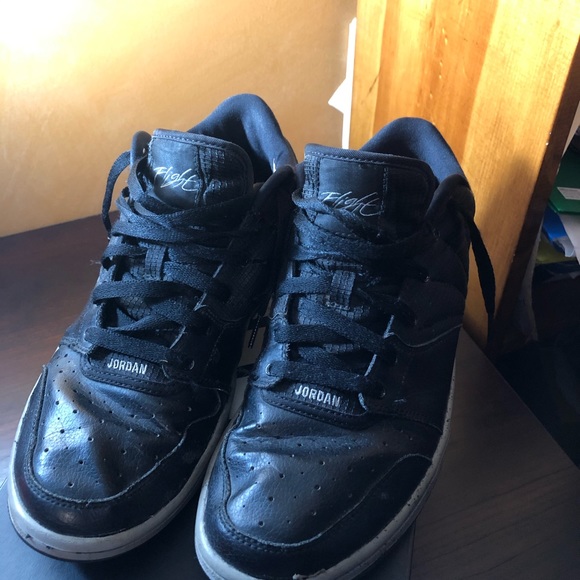 Jordan Flight Lows Black - Picture 3 of 4